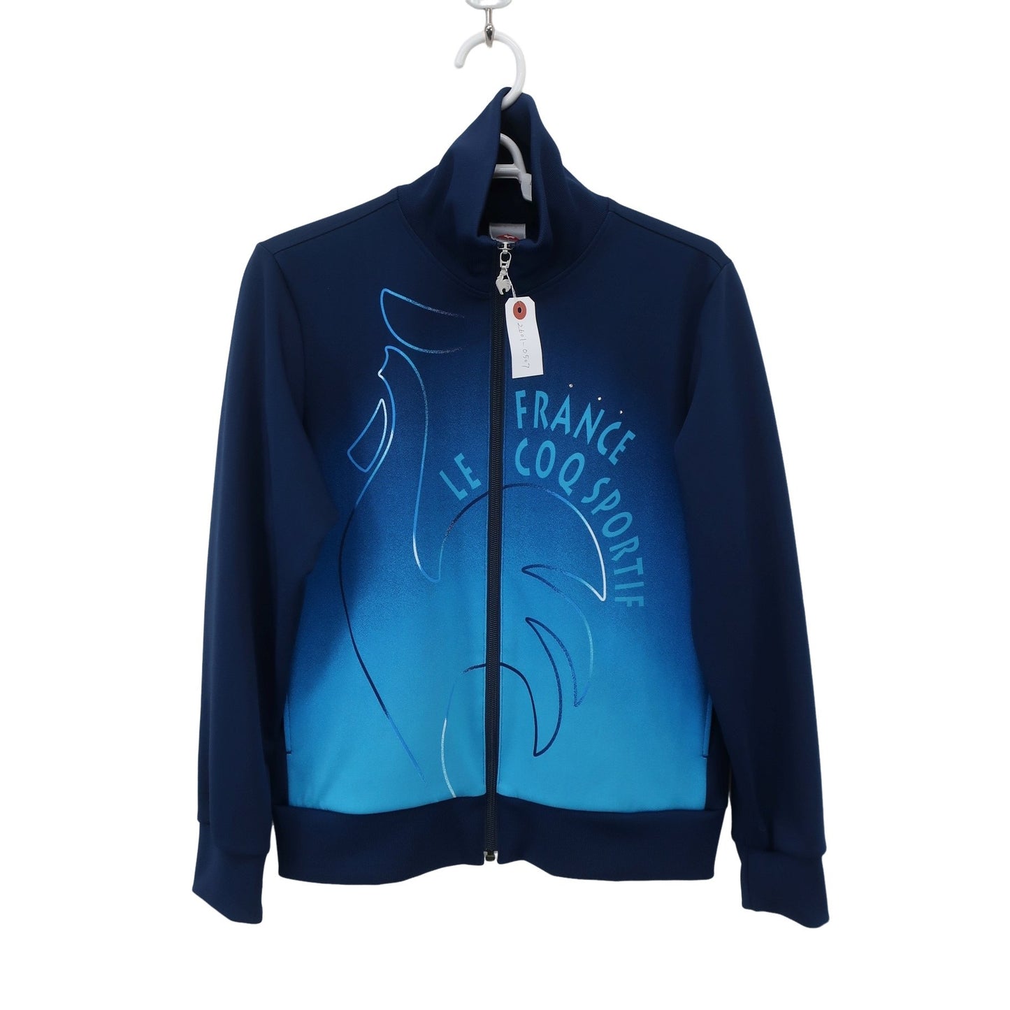 le coq sportif(ルコックスポルティフ) フルジップジャケット 青系 レディース L A