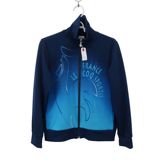 le coq sportif(ルコックスポルティフ) フルジップジャケット 青系 レディース L A