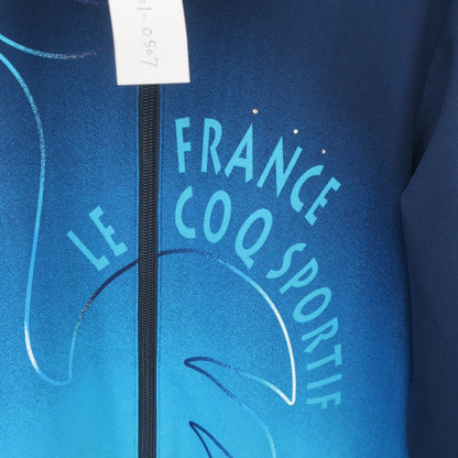 le coq sportif(ルコックスポルティフ) フルジップジャケット 青系 レディース L A