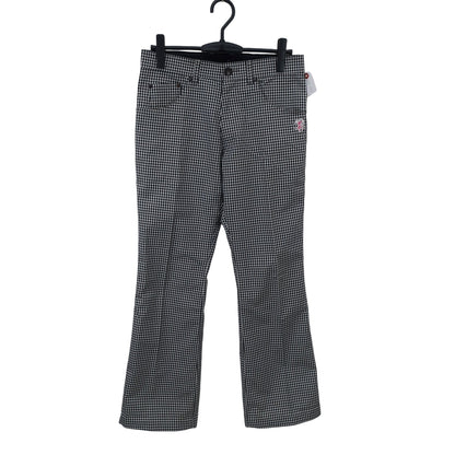 Admiral1 パンツ 白黒チェック レディース LL A