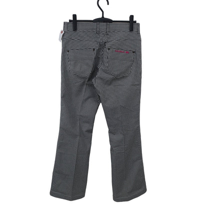 Admiral1 パンツ 白黒チェック レディース LL A