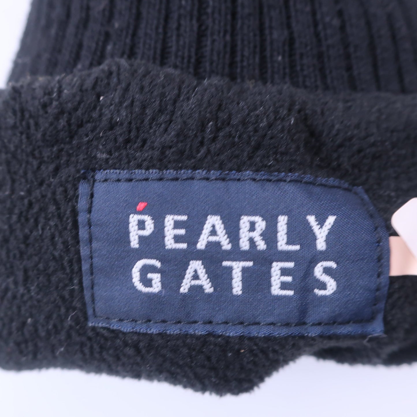 PEARLY GATES1 ハンドウォーマー 白黒 フリーサイズ B