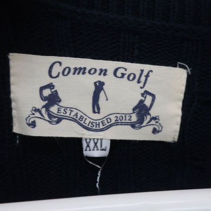 COMON GOLF(コモンゴルフ) セーター ネイビー メンズ XXL A