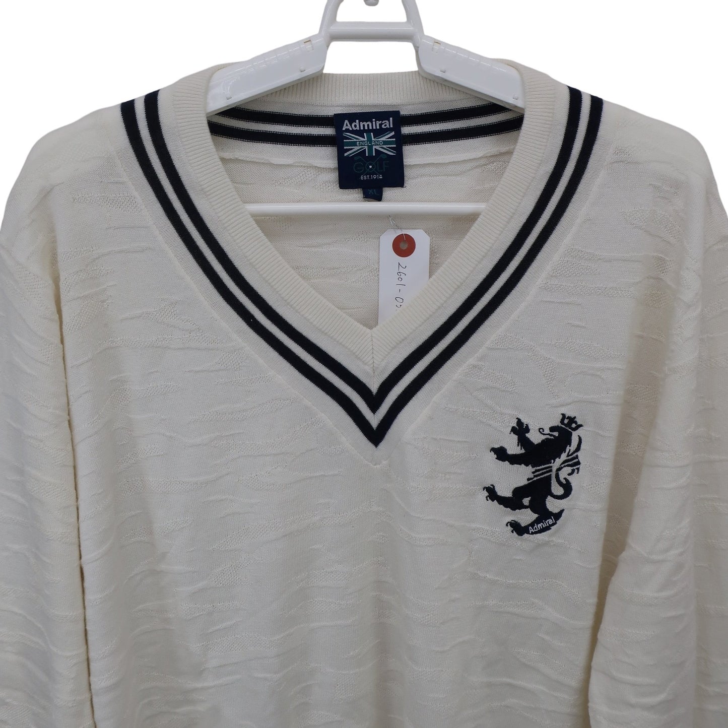 Admiral(アドミラル) セーター 白 メンズ XL ADMA715 B