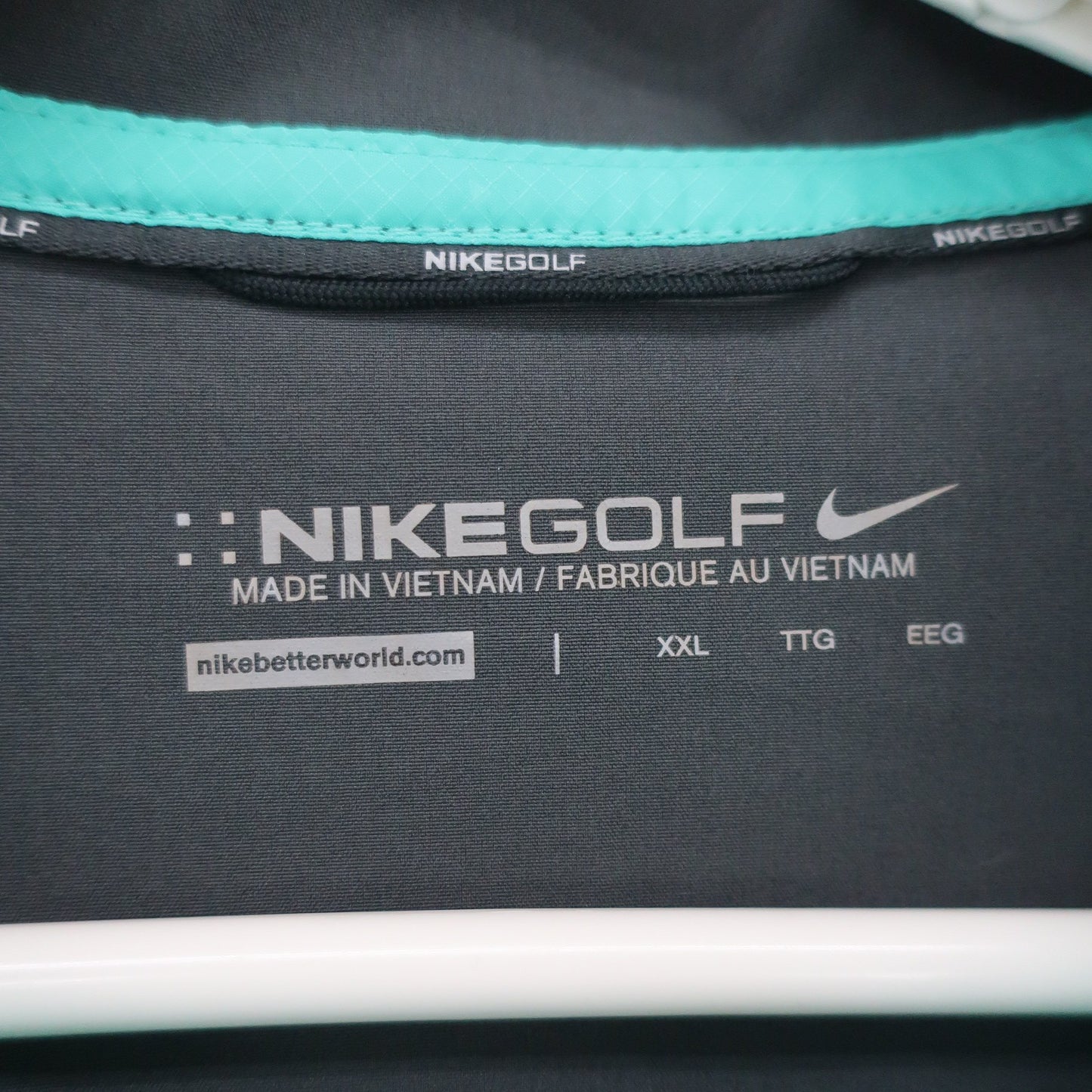 NIKE GOLF(ナイキゴルフ) ウィンドブレーカー ミントグリーン グレー メンズ XXL A