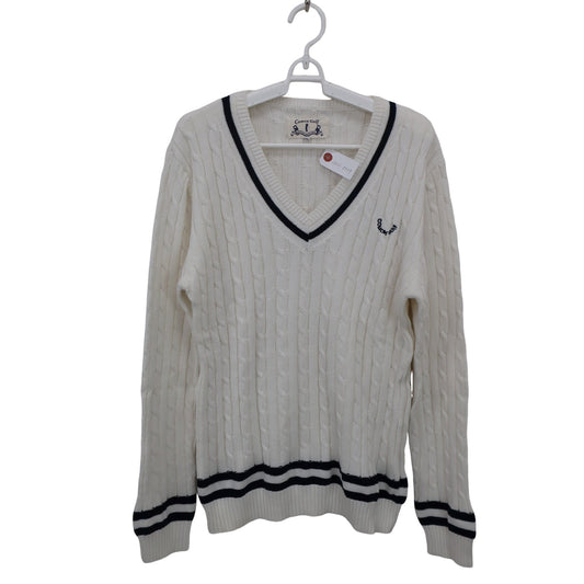 COMON GOLF(コモンゴルフ) セーター 白 メンズ XXL A