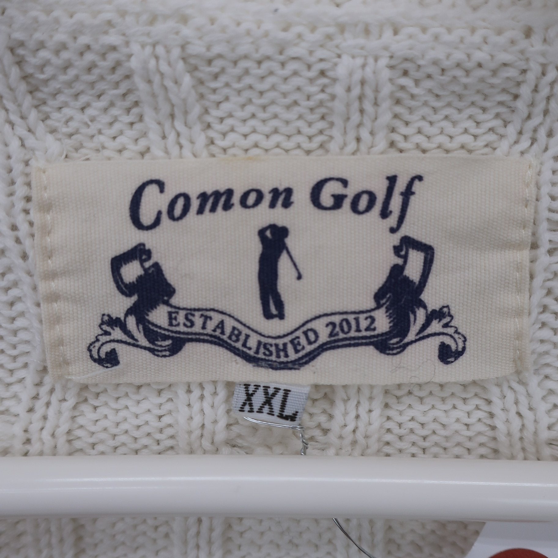 COMON GOLF(コモンゴルフ) セーター 白 メンズ XXL A