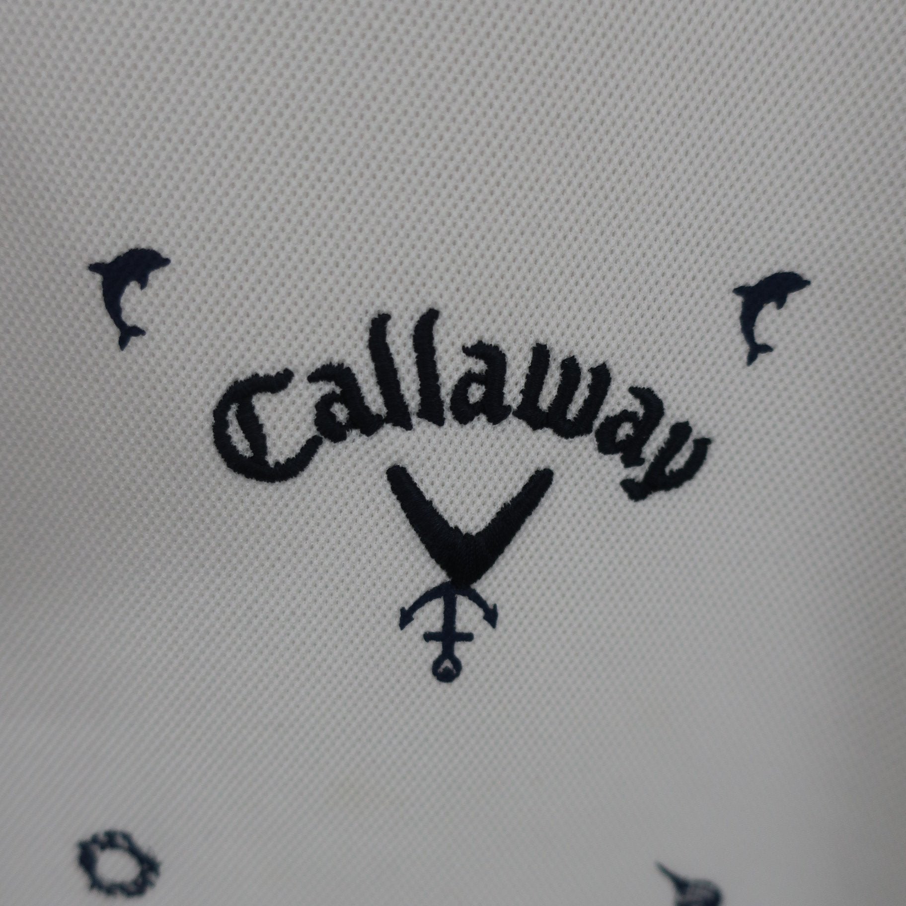 Callaway(キャロウェイ) ポロシャツ 白ネイビー メンズ XL 241-157667 A