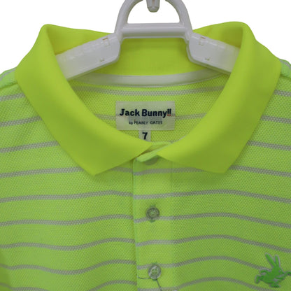 Jack Bunny(ジャックバニー) ポロシャツ イエロー メンズ 7 262-7960105 A