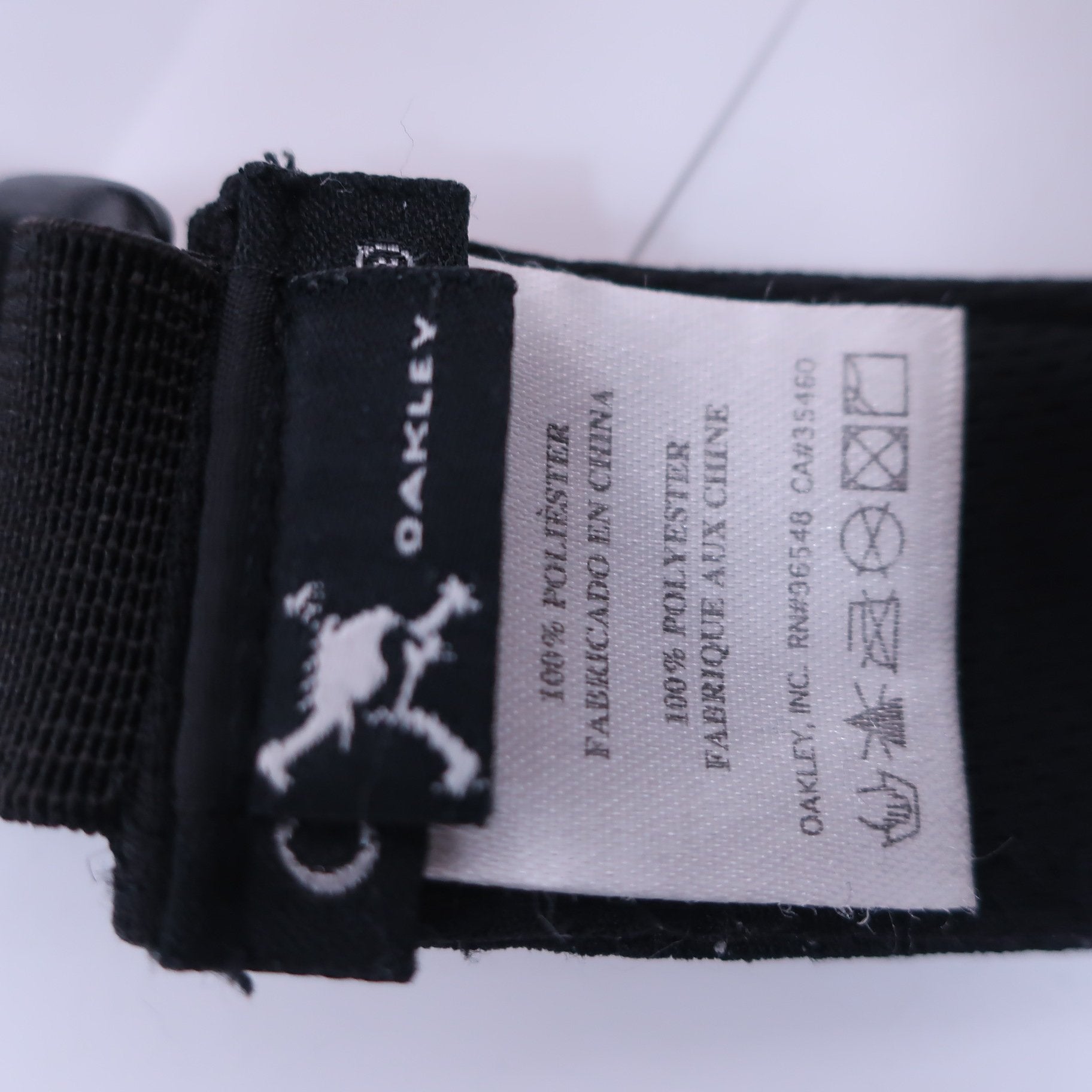OAKLEY(オークリー) サンバイザー 黒 メンズ フリーサイズ A