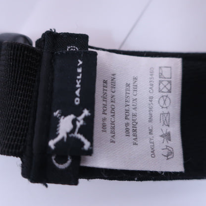 OAKLEY(オークリー) サンバイザー 黒 メンズ フリーサイズ A