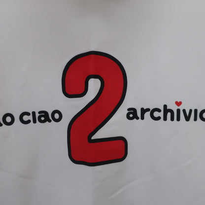 archivio(アルチビオ) 長袖モックネックシャツ 白 レディース 36 A959206 A
