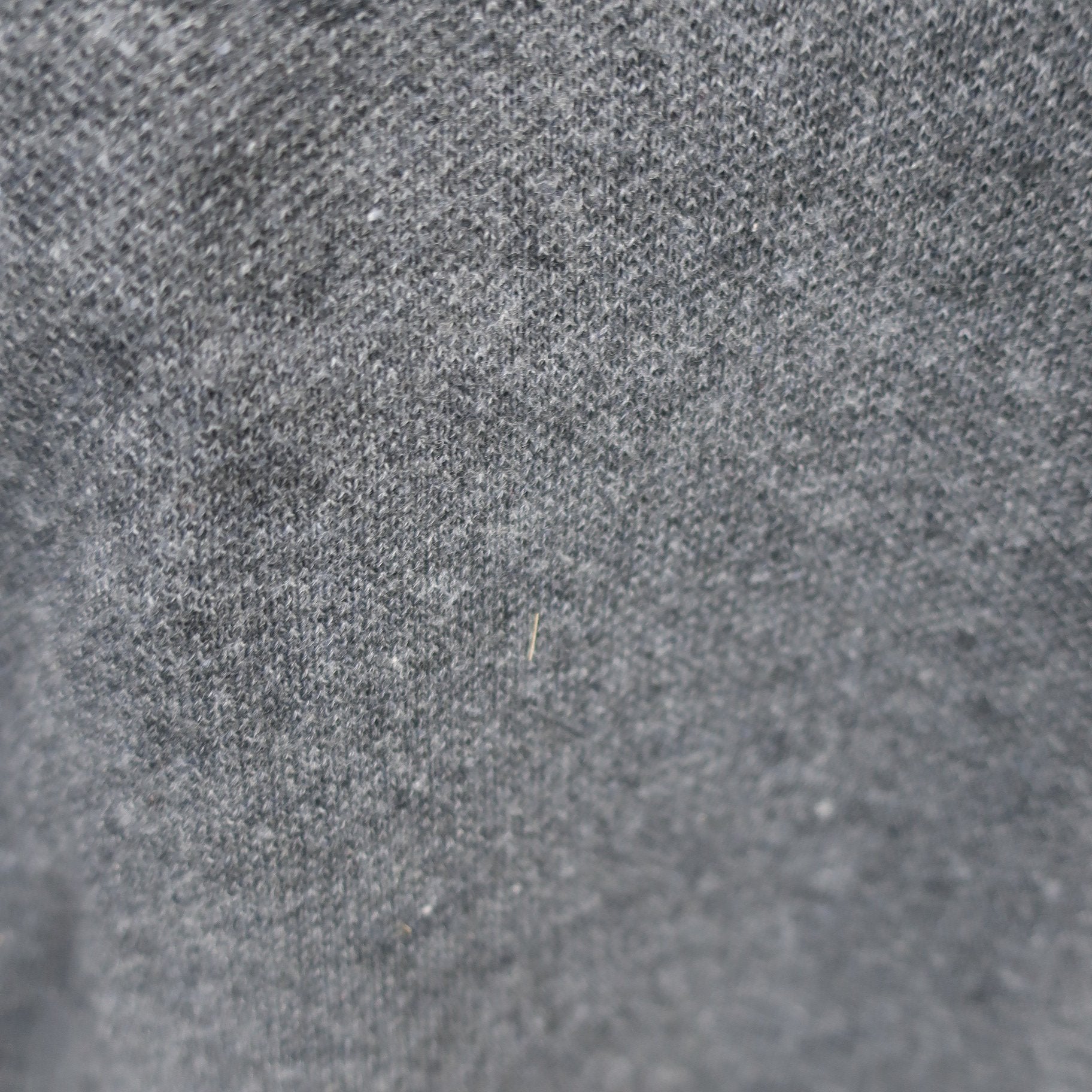 DESCENTE(デサント) ハーフジップニットシャツ 白グレー レディース M A