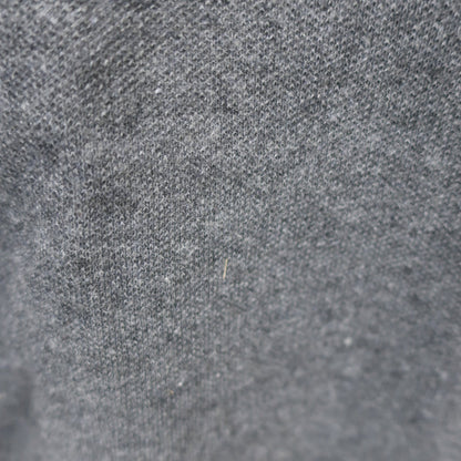 DESCENTE(デサント) ハーフジップニットシャツ 白グレー レディース M A