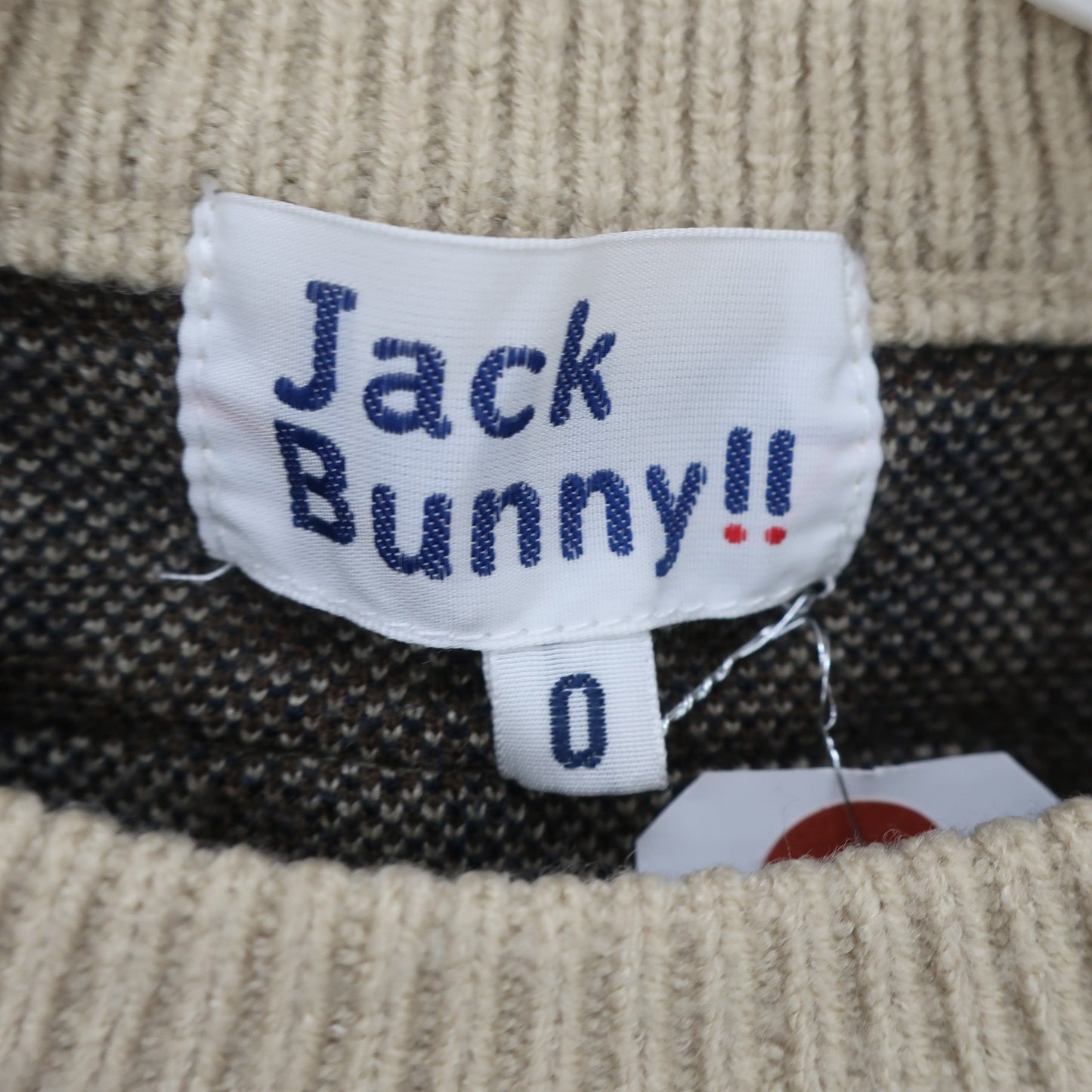 Jack Bunny(ジャックバニー) セーター ベージュチェック レディース 0 263-9270050 A