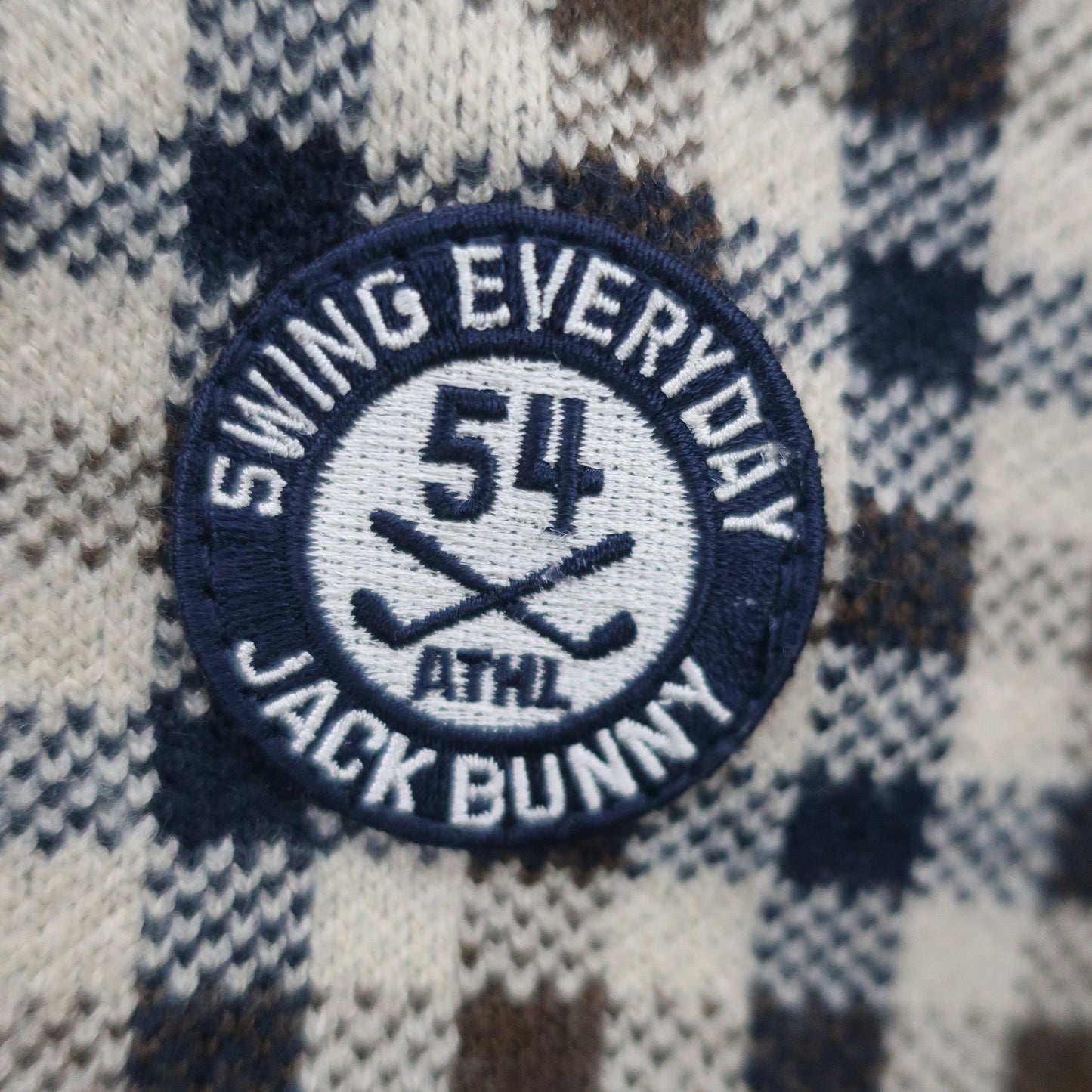 Jack Bunny(ジャックバニー) セーター ベージュチェック レディース 0 263-9270050 A