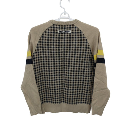Jack Bunny(ジャックバニー) セーター ベージュチェック レディース 0 263-9270050 A