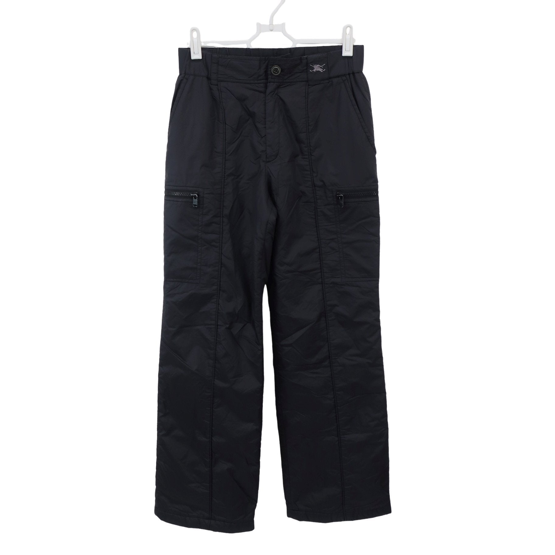 BURBERRY GOLF1 ナイロンパンツ 黒 レディース M B