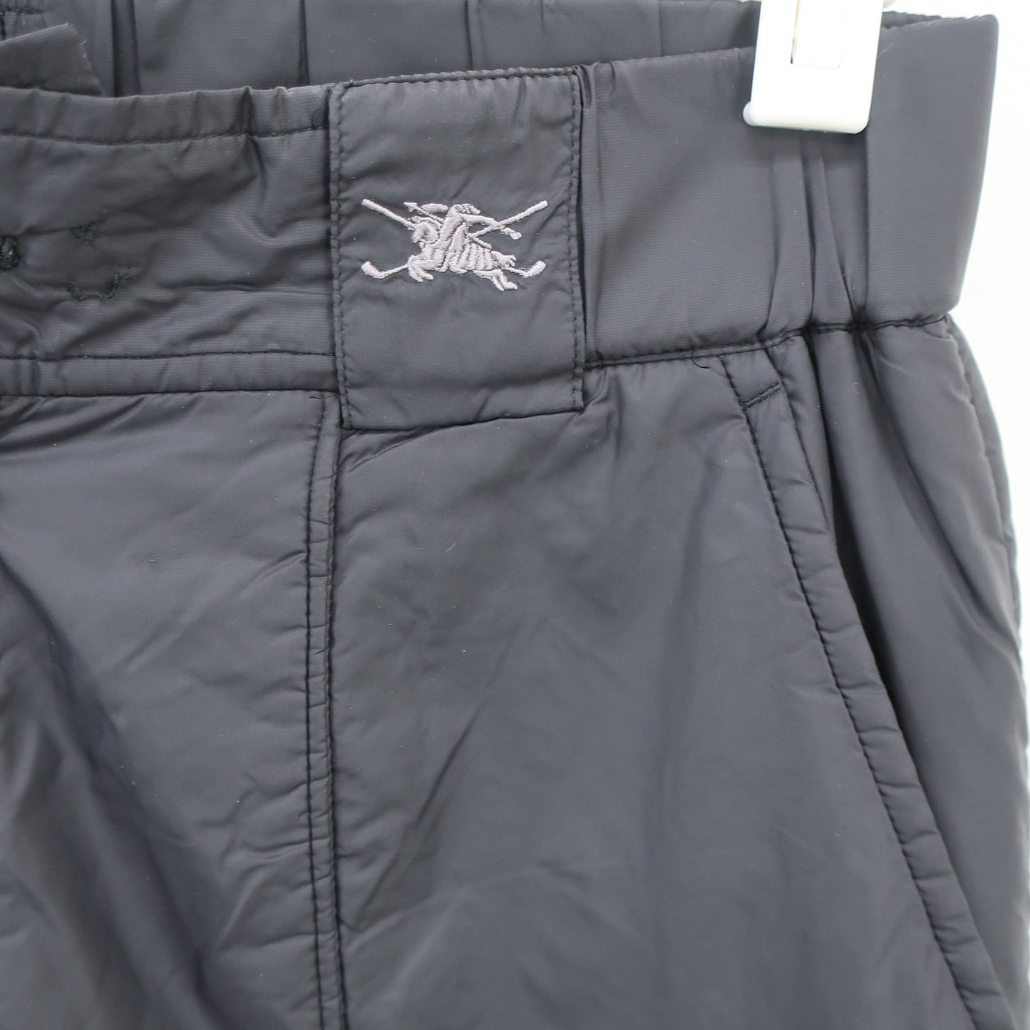 BURBERRY GOLF1 ナイロンパンツ 黒 レディース M B