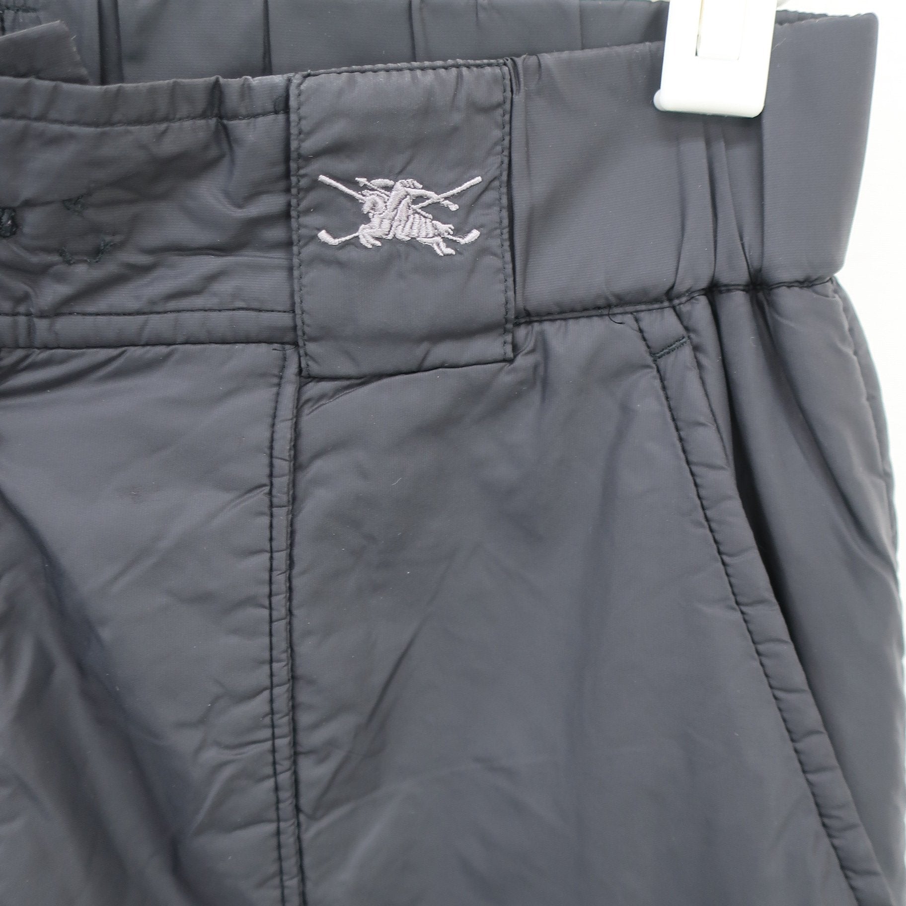 BURBERRY GOLF1 ナイロンパンツ 黒 レディース M B