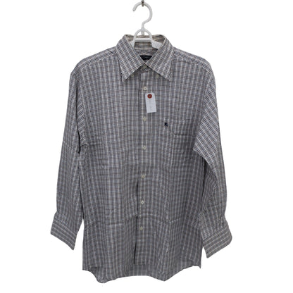 BURBERRY(バーバリー) 長袖シャツ 白ベージュチェック メンズ M B