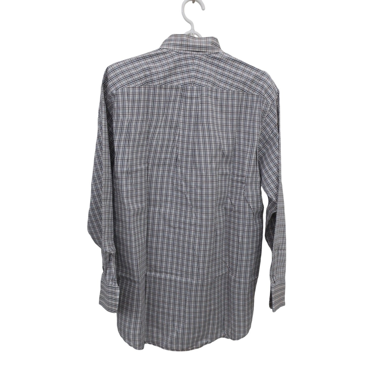BURBERRY(バーバリー) 長袖シャツ 白ベージュチェック メンズ M B