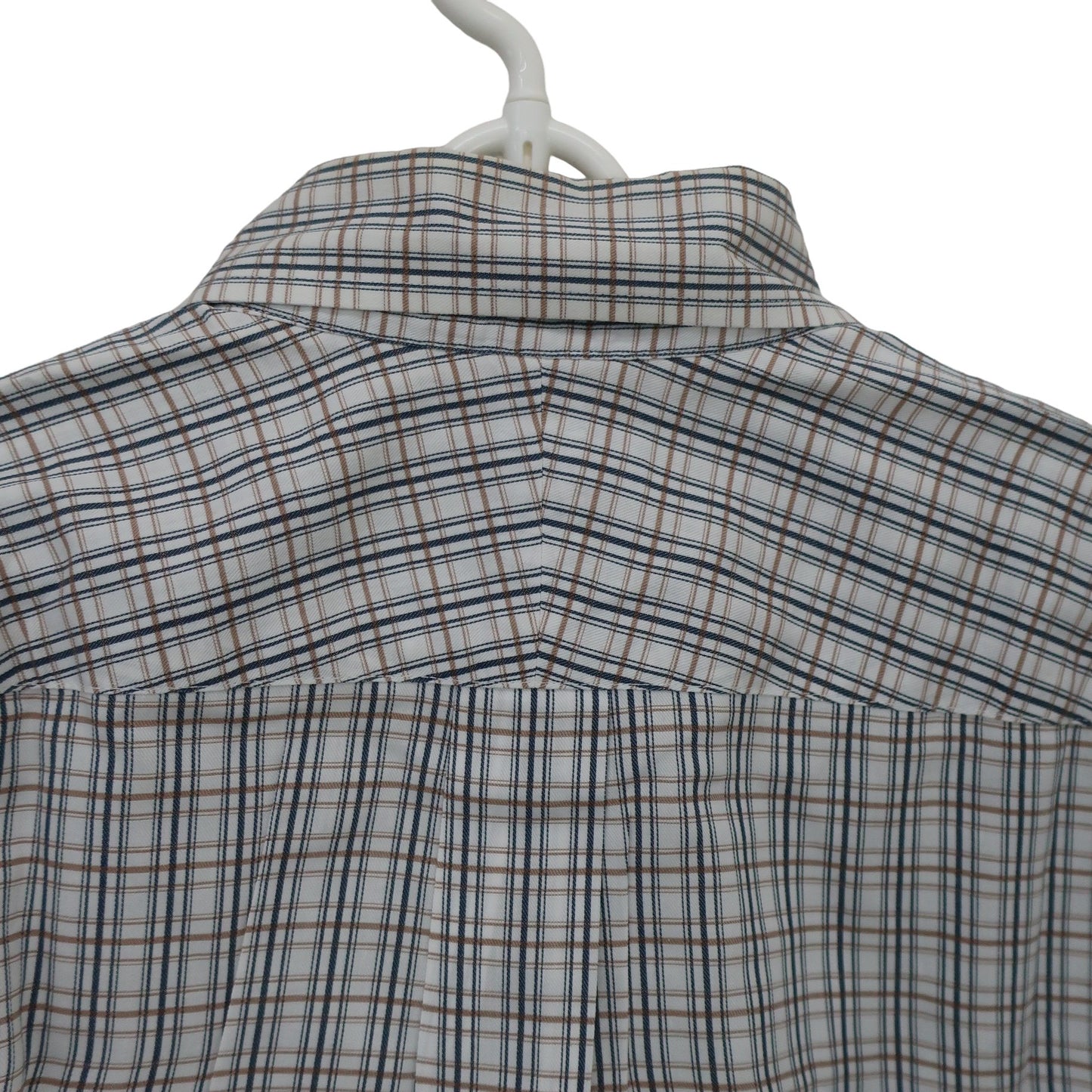 BURBERRY(バーバリー) 長袖シャツ 白ベージュチェック メンズ M B