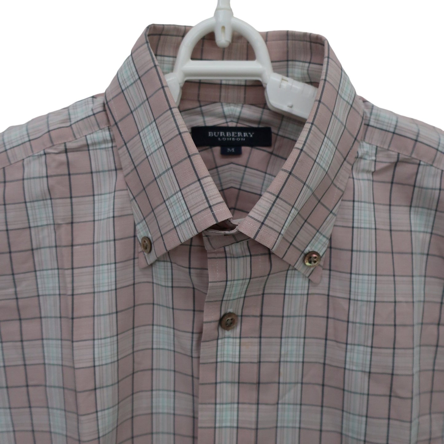 BURBERRY(バーバリー) 長袖シャツ ピンクチェック メンズ M A