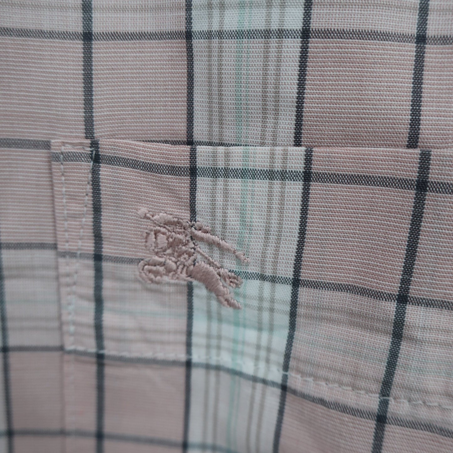 BURBERRY(バーバリー) 長袖シャツ ピンクチェック メンズ M A