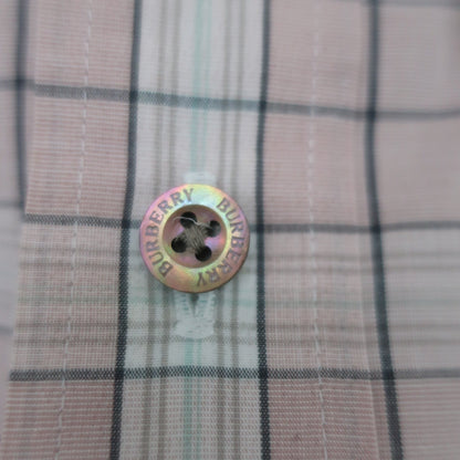 BURBERRY(バーバリー) 長袖シャツ ピンクチェック メンズ M A