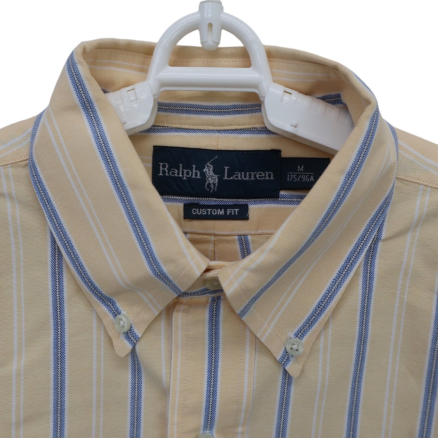 RALPH LAUREN(ラルフローレン) 長袖シャツ オレンジ系ストライプ メンズ M A