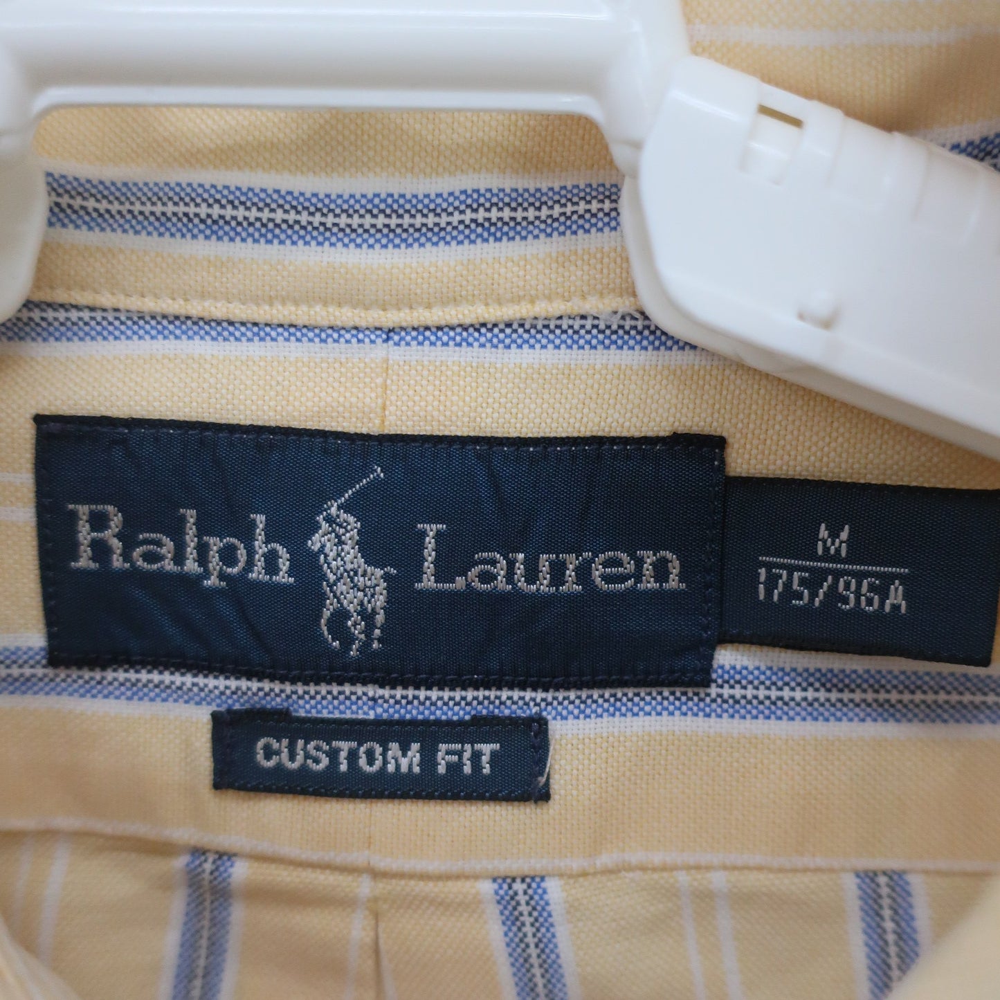 RALPH LAUREN(ラルフローレン) 長袖シャツ オレンジ系ストライプ メンズ M A