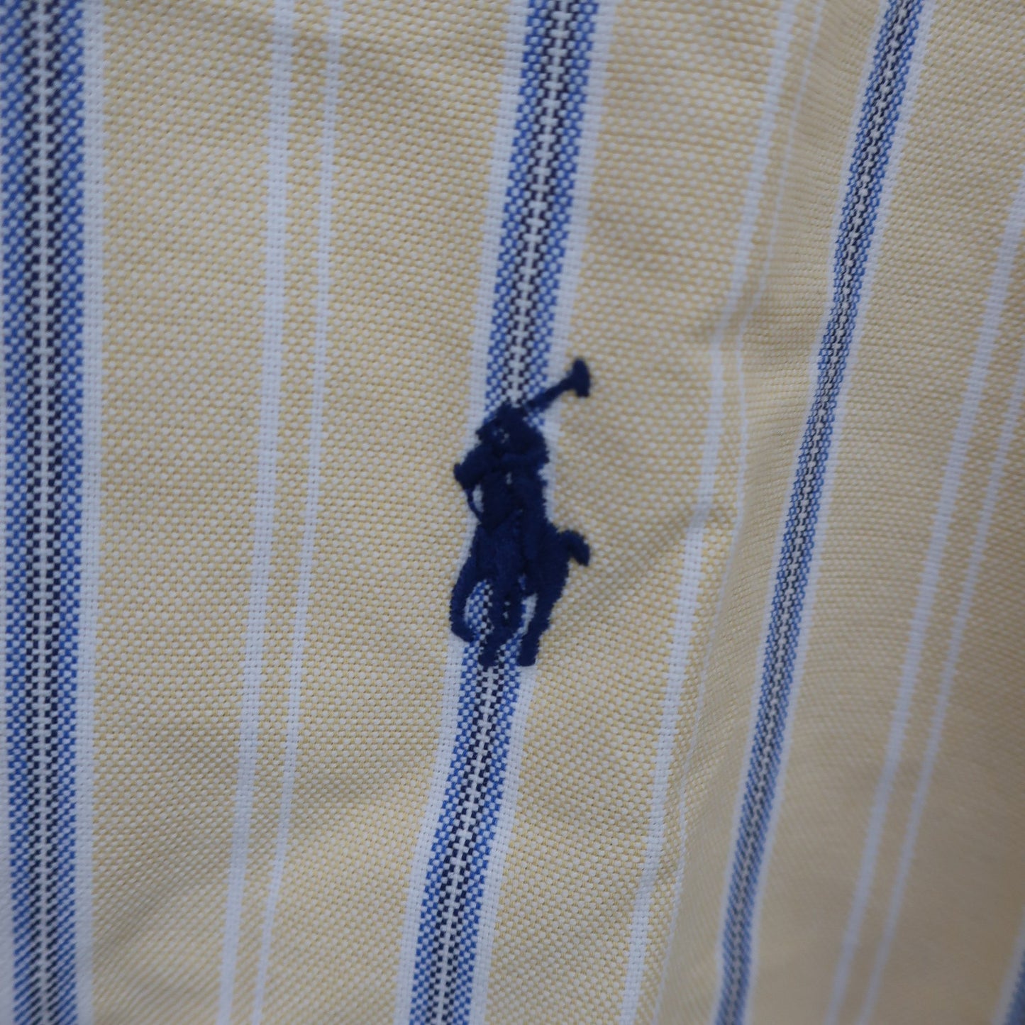 RALPH LAUREN(ラルフローレン) 長袖シャツ オレンジ系ストライプ メンズ M A