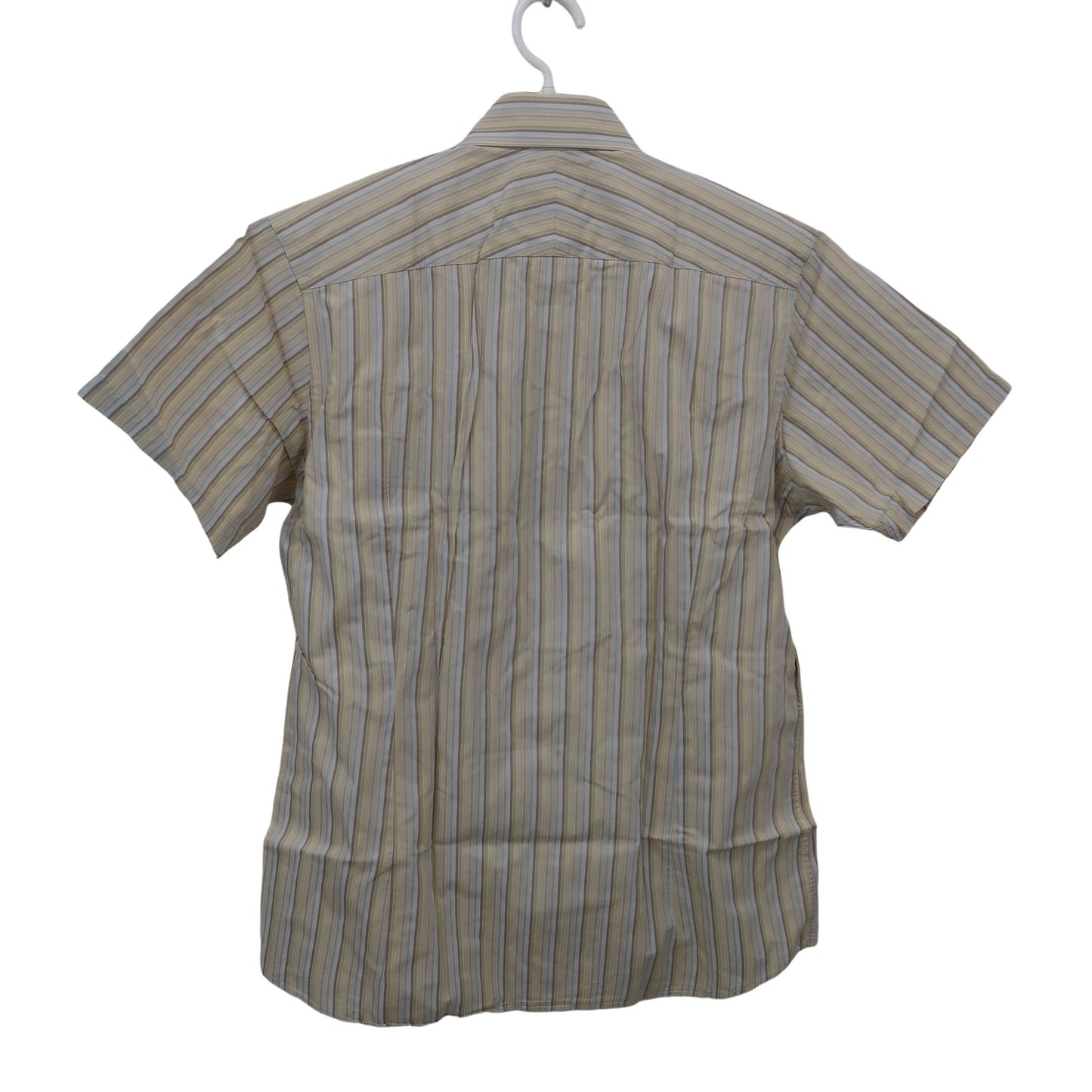BURBERRY(バーバリー) 半袖シャツ ベージュ系ストライプ メンズ M A