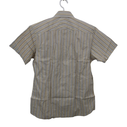 BURBERRY(バーバリー) 半袖シャツ ベージュ系ストライプ メンズ M A