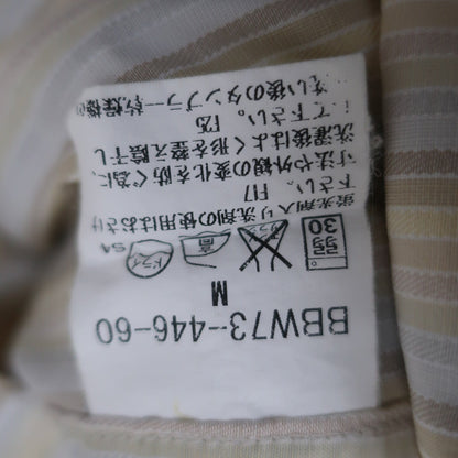 BURBERRY(バーバリー) 半袖シャツ ベージュ系ストライプ メンズ M A