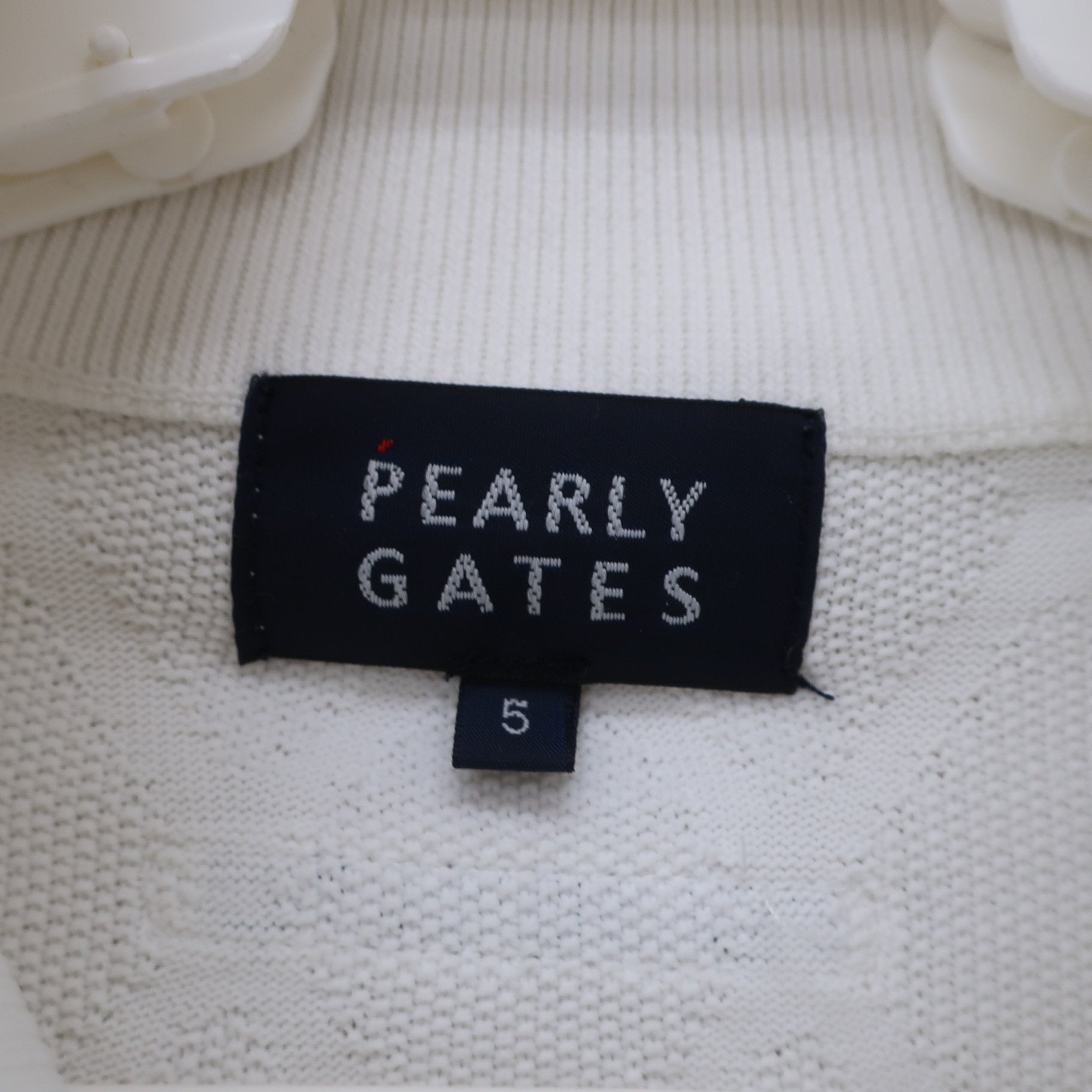 PEARLY GATES(パーリーゲイツ) ブルゾン 白 メンズ 5 053-3272901 A