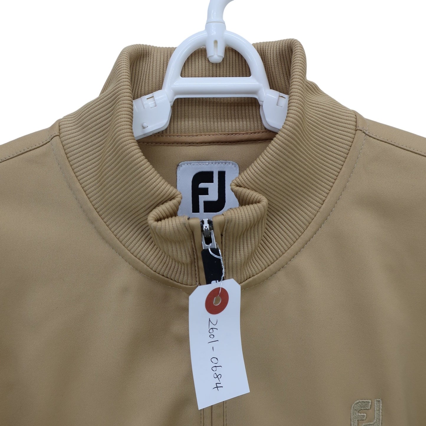 FOOTJOY(フットジョイ) フルジップジャケット ベージュ レディース S A
