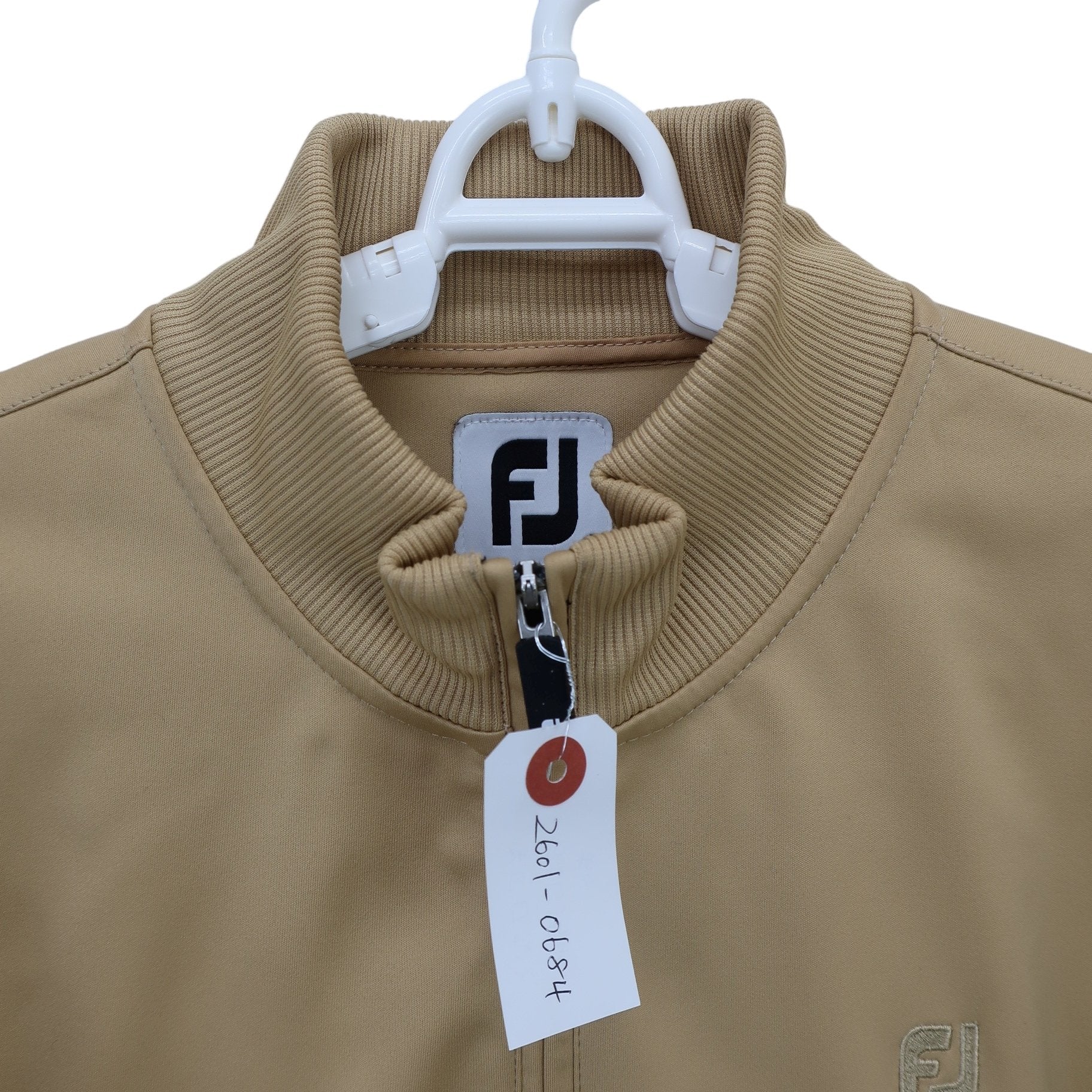FOOTJOY(フットジョイ) フルジップジャケット ベージュ レディース S A