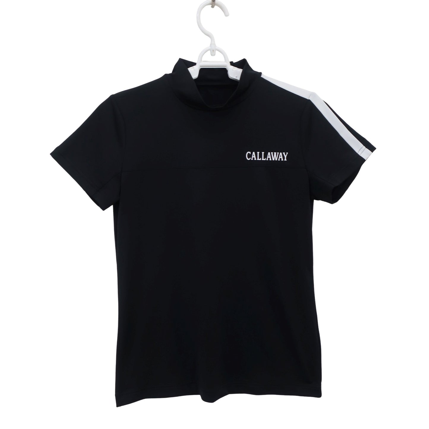 Callaway(キャロウェイ) 半袖モックネックシャツ 黒 レディース S C23134201 A