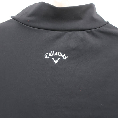 Callaway(キャロウェイ) 半袖モックネックシャツ 黒 レディース S C23134201 A