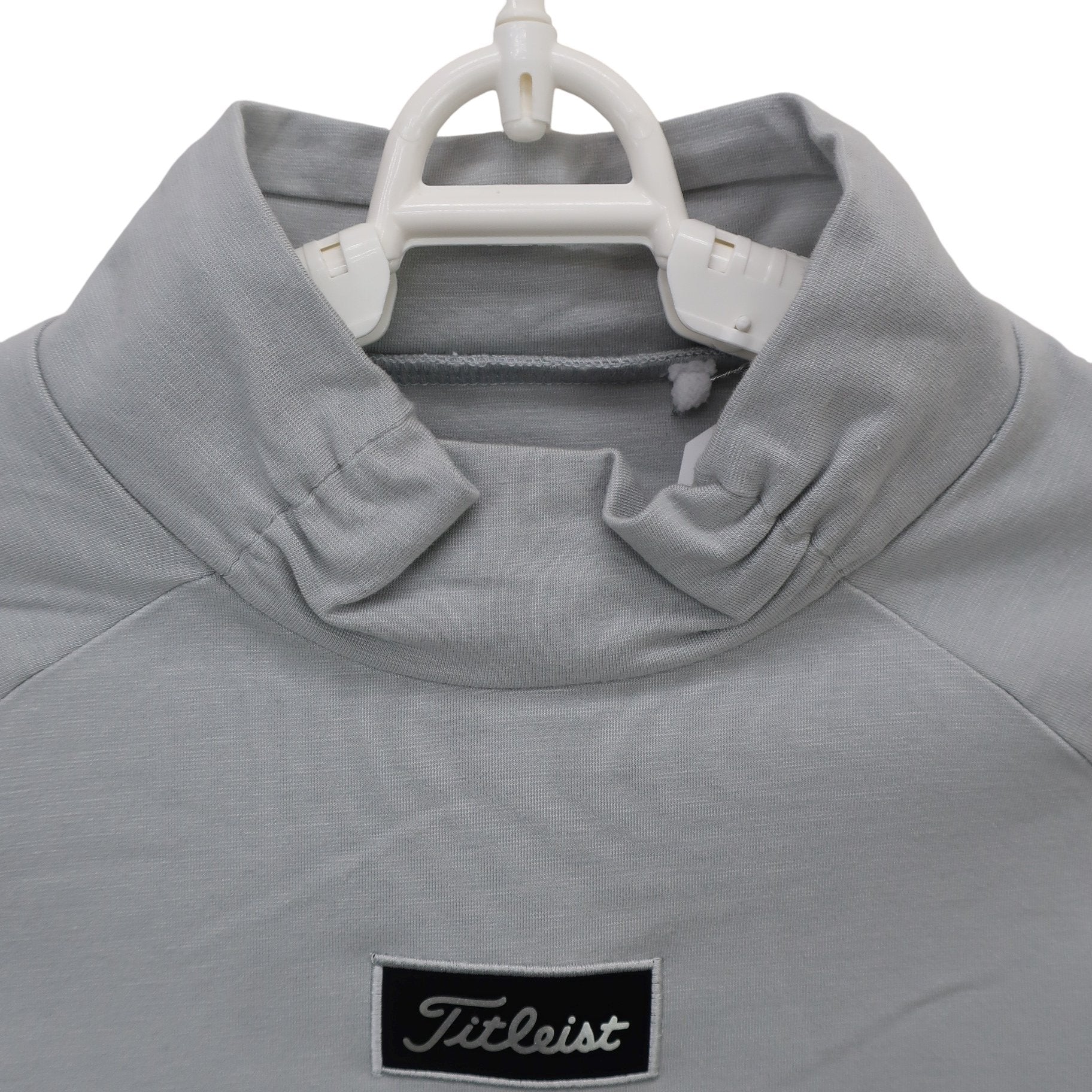 Titleist(タイトリスト) 長袖モックネックシャツ グレー レディース M A