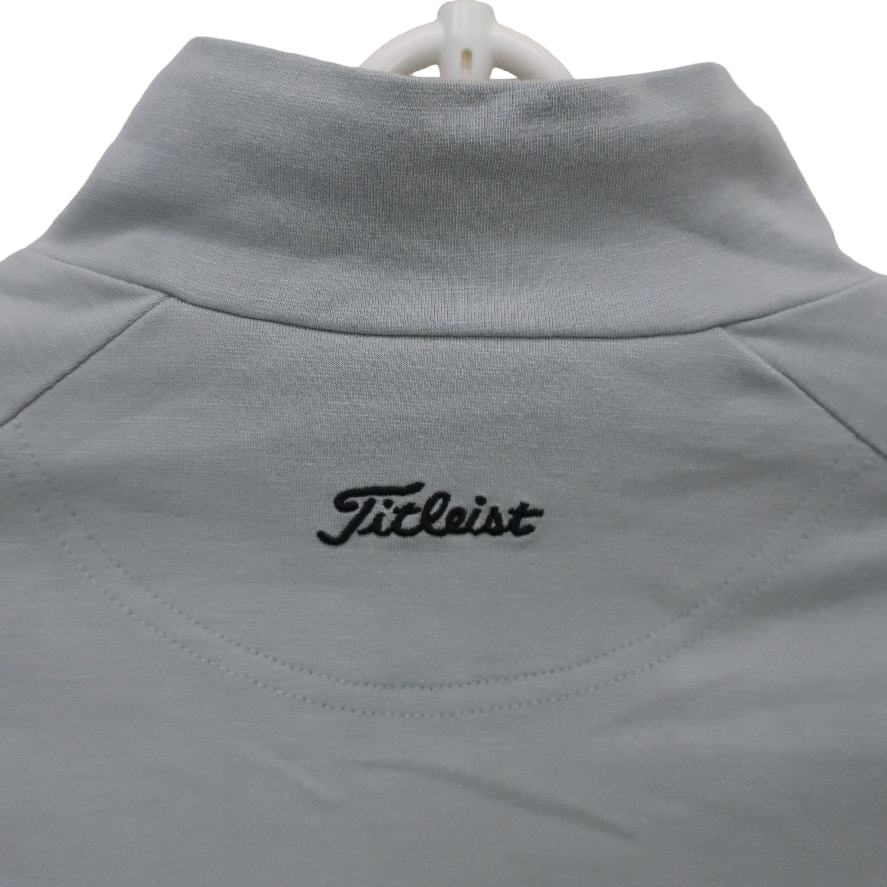 Titleist(タイトリスト) 長袖モックネックシャツ グレー レディース M A