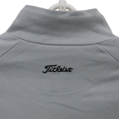 Titleist(タイトリスト) 長袖モックネックシャツ グレー レディース M A