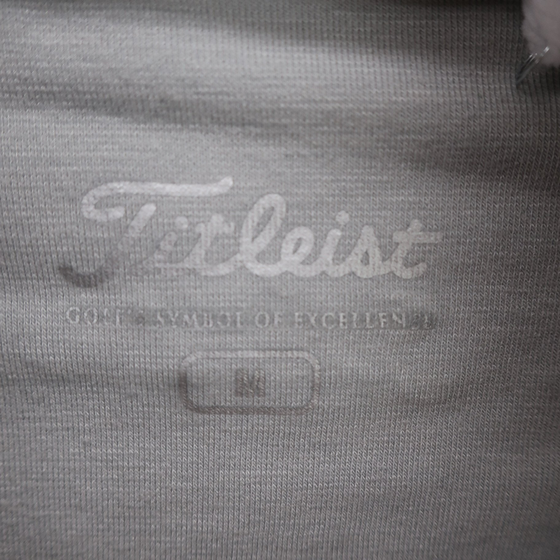 Titleist(タイトリスト) 長袖モックネックシャツ グレー レディース M A