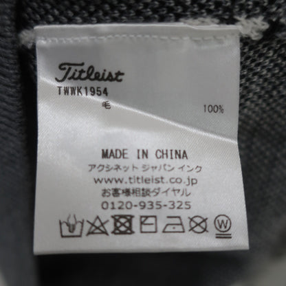 Titleist(タイトリスト) セーター 白グレーチェック レディース S A