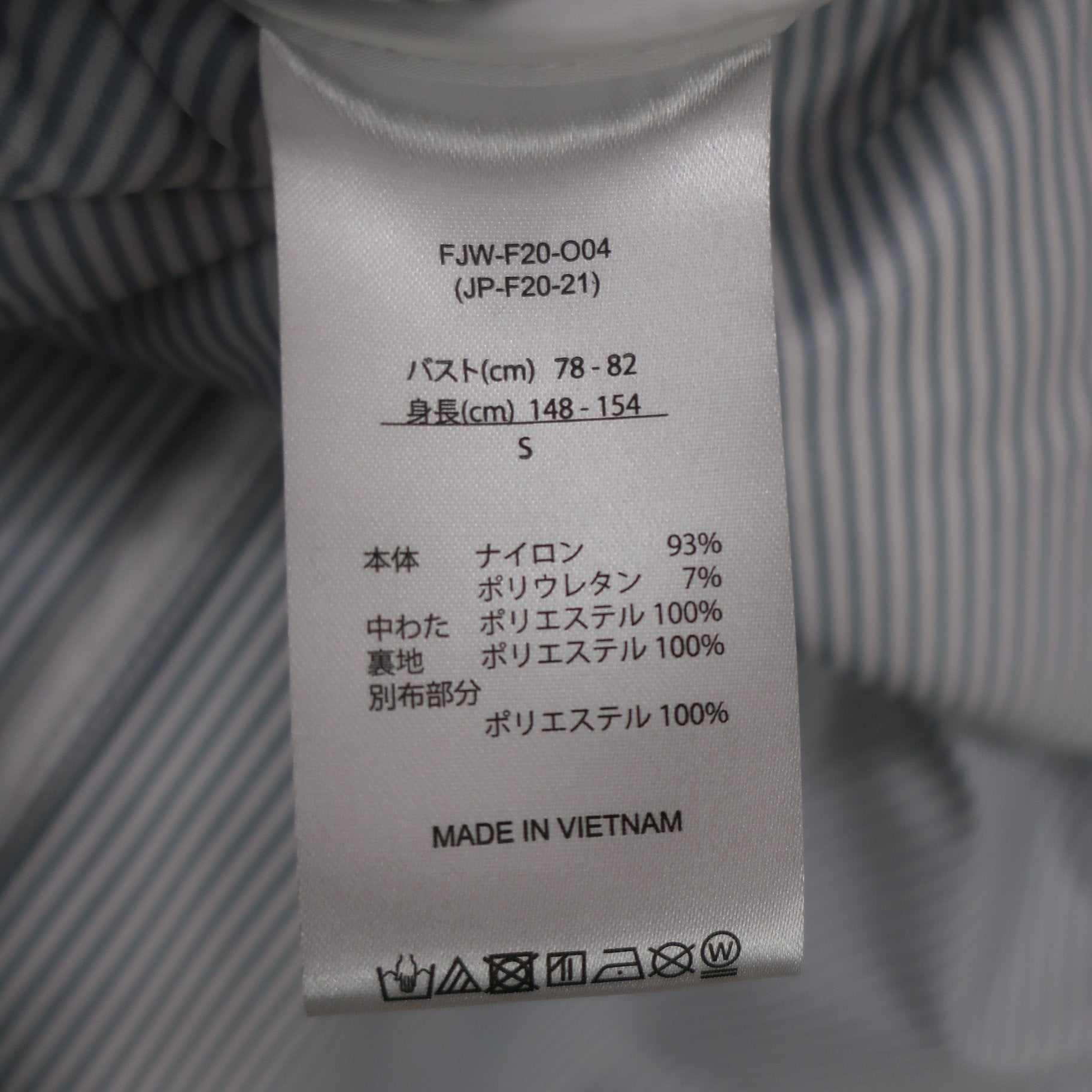 FOOTJOY(フットジョイ) ダウンジャケット 白グレードット柄 レディース S A