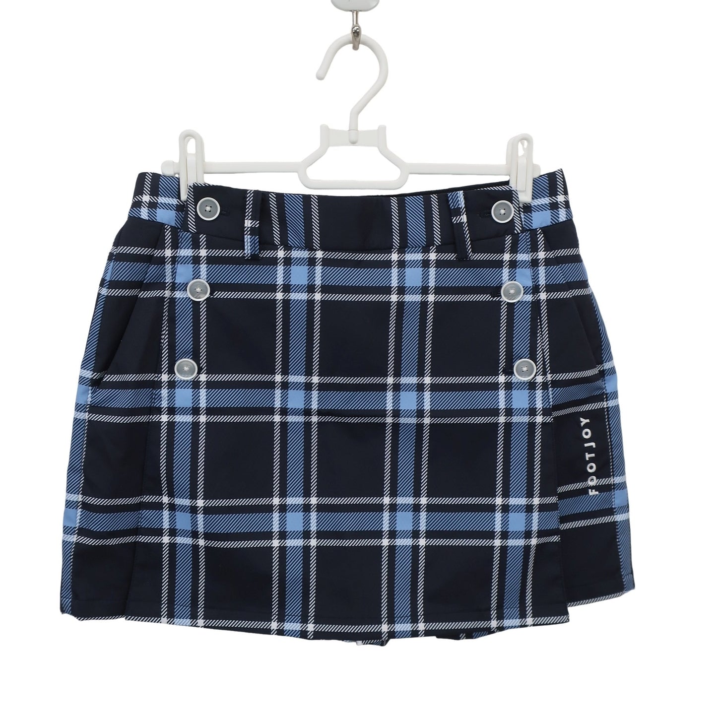 FOOTJOY(フットジョイ) キュロットスカート ネイビー青系チェック レディース M A