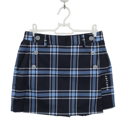 FOOTJOY(フットジョイ) キュロットスカート ネイビー青系チェック レディース M A