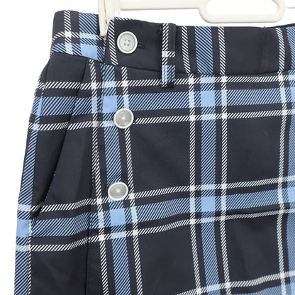 FOOTJOY(フットジョイ) キュロットスカート ネイビー青系チェック レディース M A